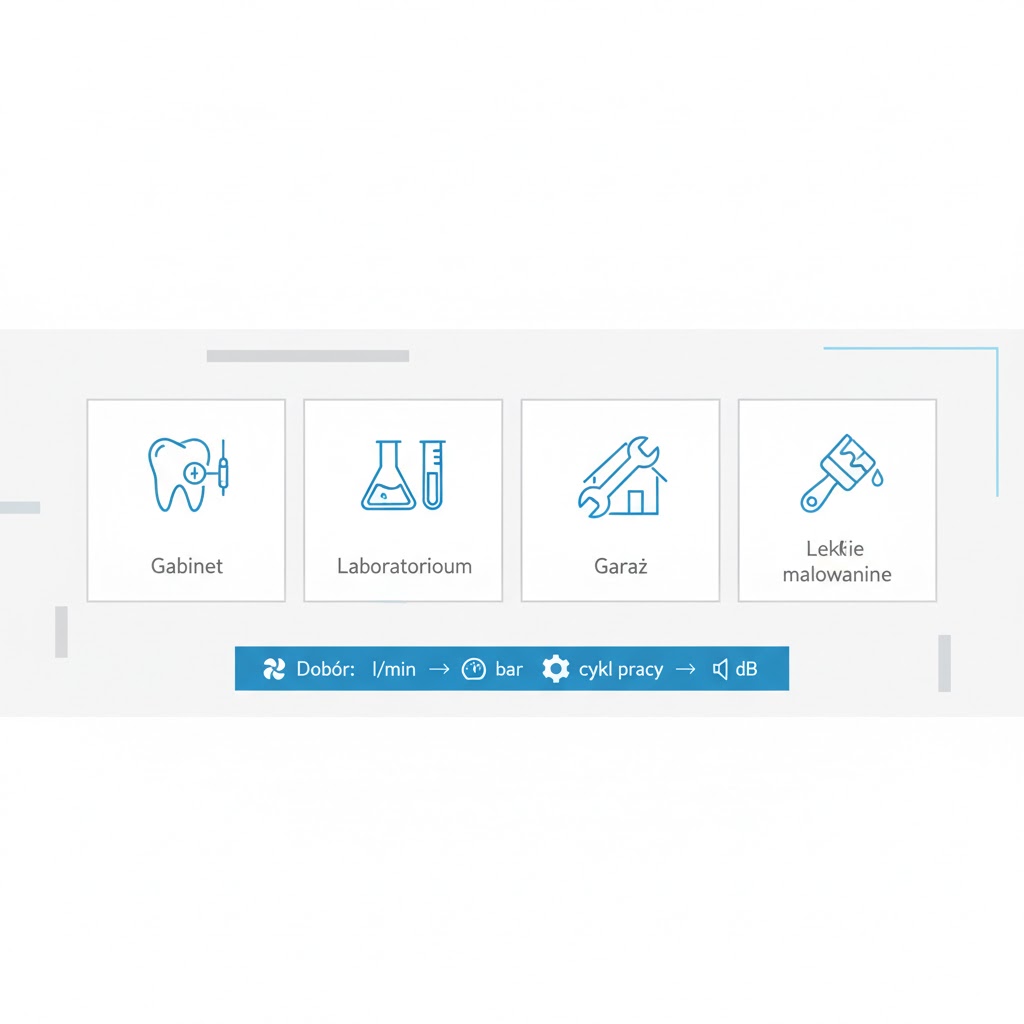 zastosowanie kompresora bezolejowego